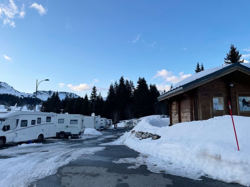 © Camping car Area - Praz de Lys Sommand Tourisme