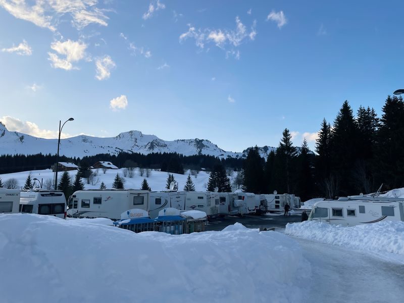 © Camping car Area - Praz de Lys Sommand Tourisme