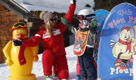 Jardin des neiges - Groepsskilessen voor kinderen