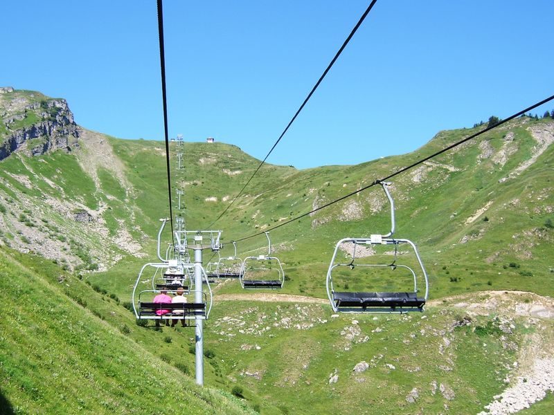 © Haut Fleury Chairlift - Praz de Lys Sommand Tourisme