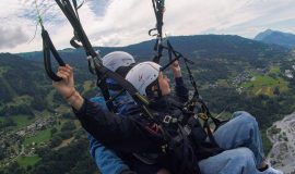 Paragliding eerste vluchten