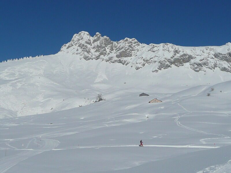 Bergpas La Ramaz vanuit Sommand