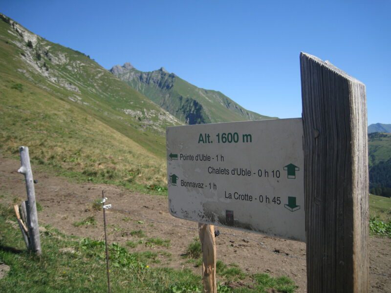 La Pointe d'Uble