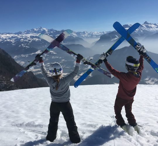 Ski Alpin en famille - Praz de Lys Sommand