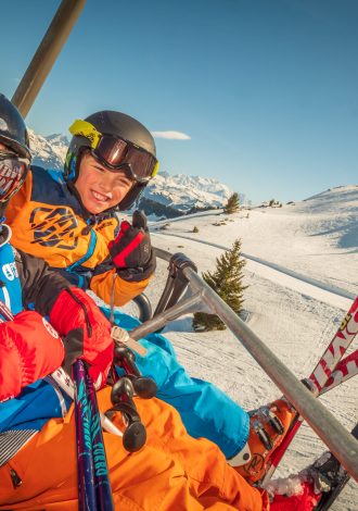 Ski Alpin en famille - Praz de Lys Sommand - Gilles Piel
